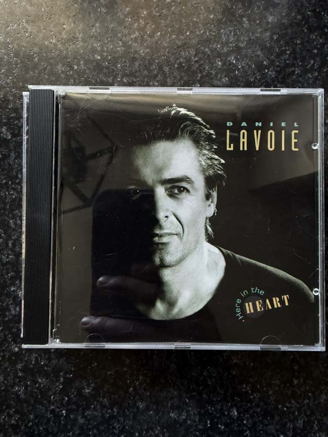 cd – Daniel Lavoie : Here in the heart (1993)