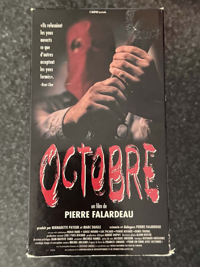vhs – octobre (1994)