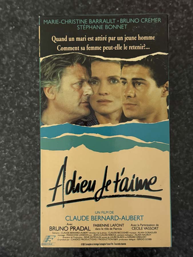 vhs – adieu je t’aime (1988)