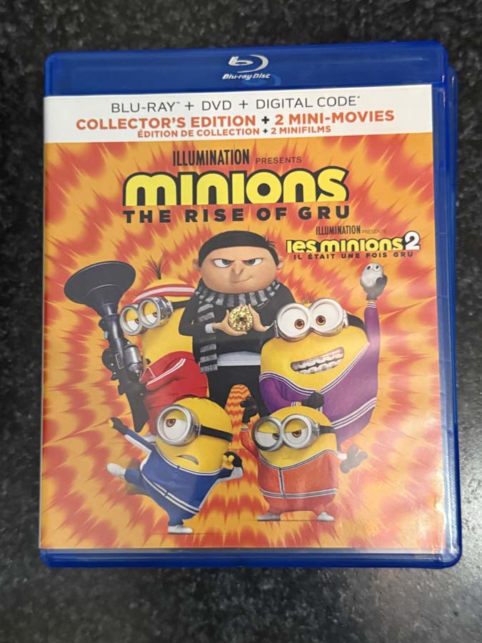 bluray – Minions The Rise of Gru (2022)