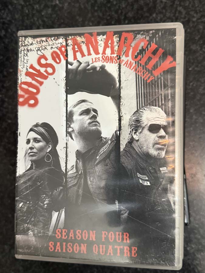 dvd – Sons of Anarchy: Season four