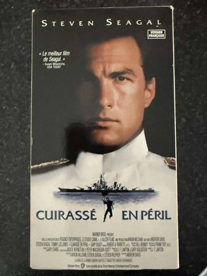 vhs – cuirasse en peril (1992)