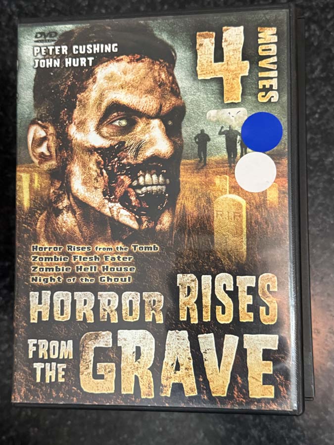 dvd – Horror Rises From The Grave