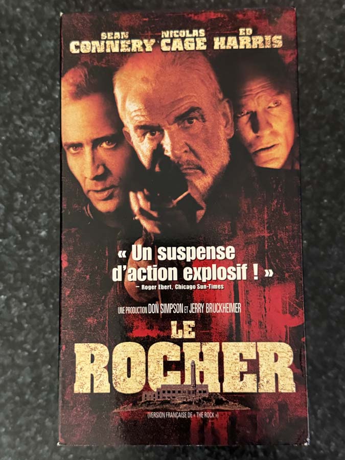 vhs – le rocher (1996)