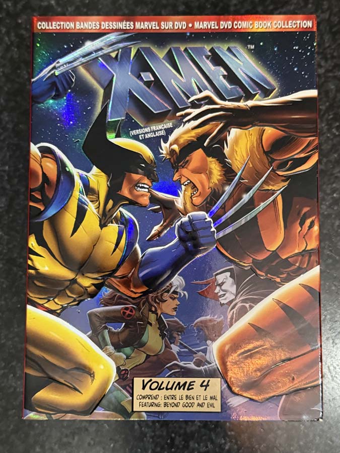 dvd – X-Men: Volume 4 (Marvel Comic Book Collection)