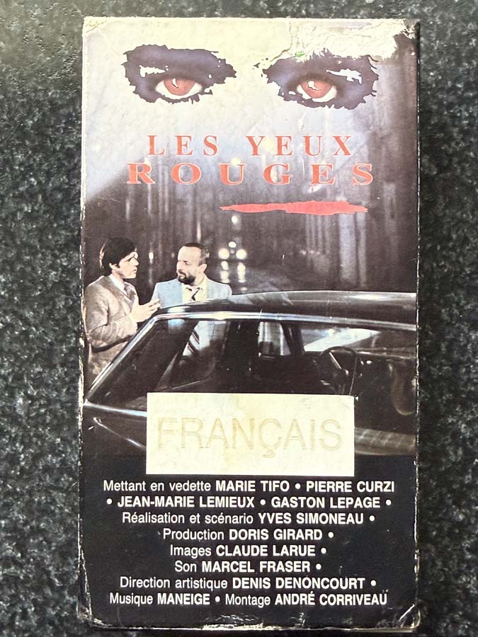 vhs – les yeux rouges (1982)