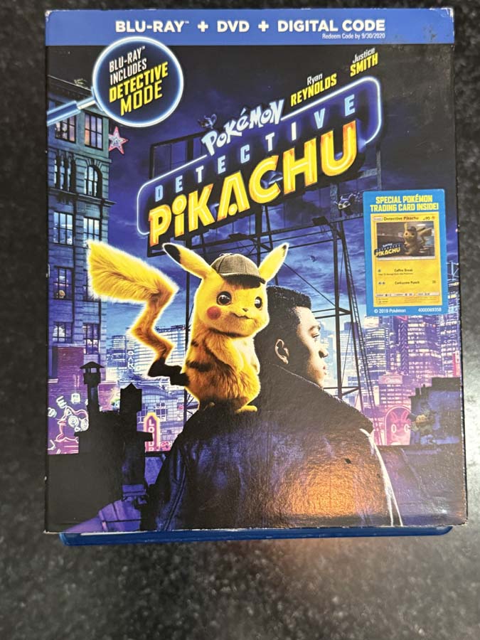 bluray – Pokémon: Detective Pikachu (2019)