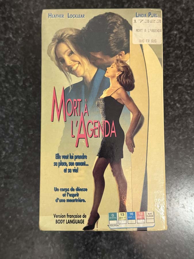 vhs – mort a l’agenda (1992)