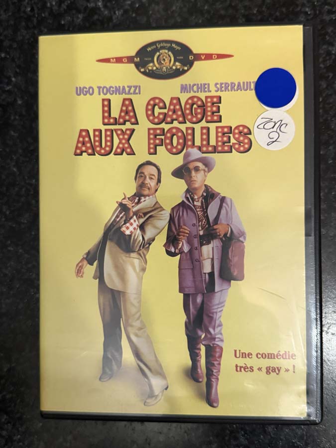 dvd pal – la cage aux folles (1978)