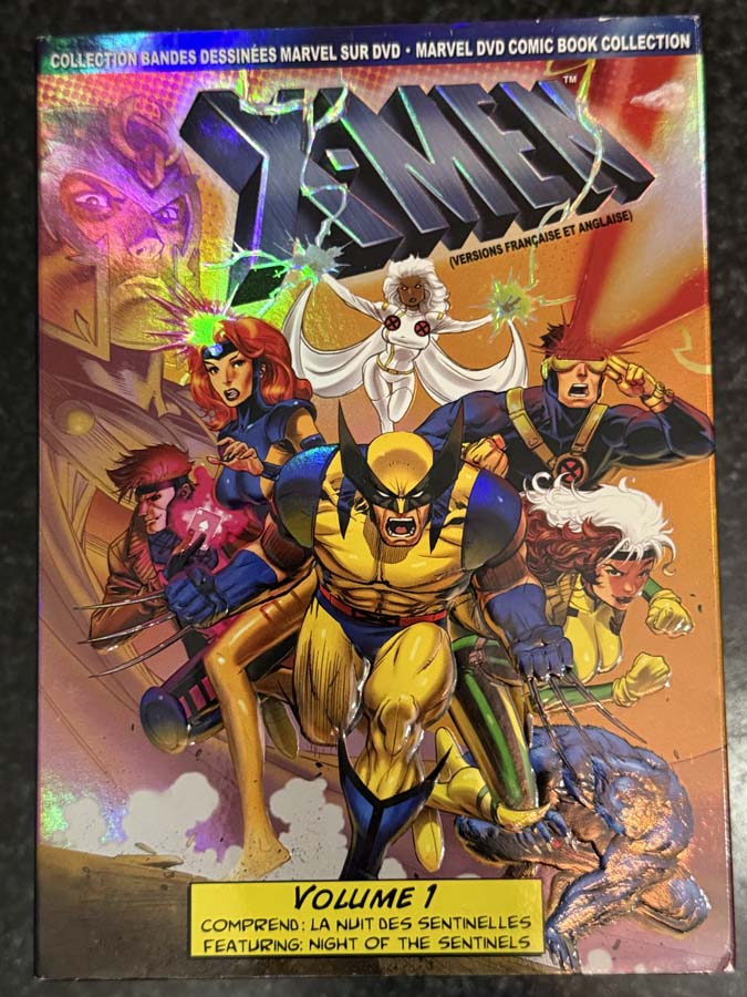 dvd – X-Men: Volume 1 (Marvel Comic Book Collection)