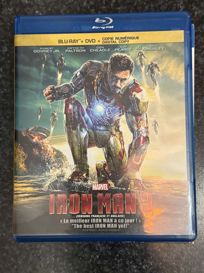 bluray – iron man 3 (2013)
