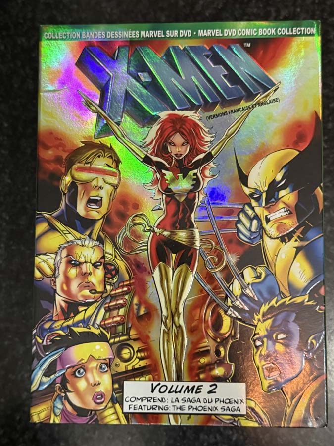 dvd – X-Men: Volume 2 (Marvel Comic Book Collection)