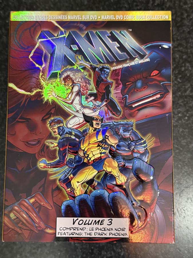dvd – X-Men: Volume 3 (Marvel Comic Book Collection)
