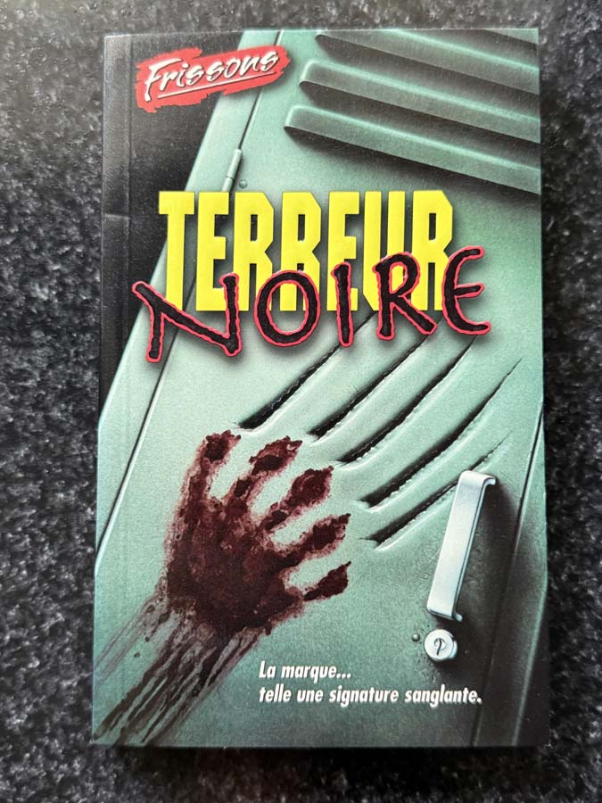 book – frissons : terre noire ( no 63)