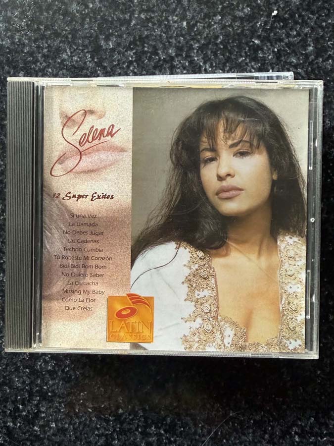 cd – Selena : 12 Super Exitos (1994)