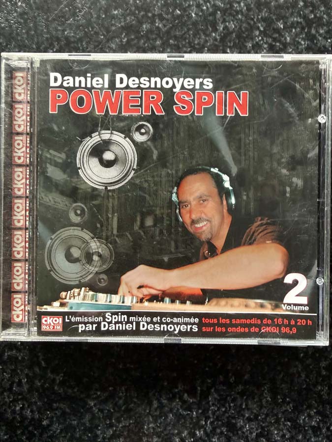 cd – Daniel Desnoyers : Power Spin Volume 2