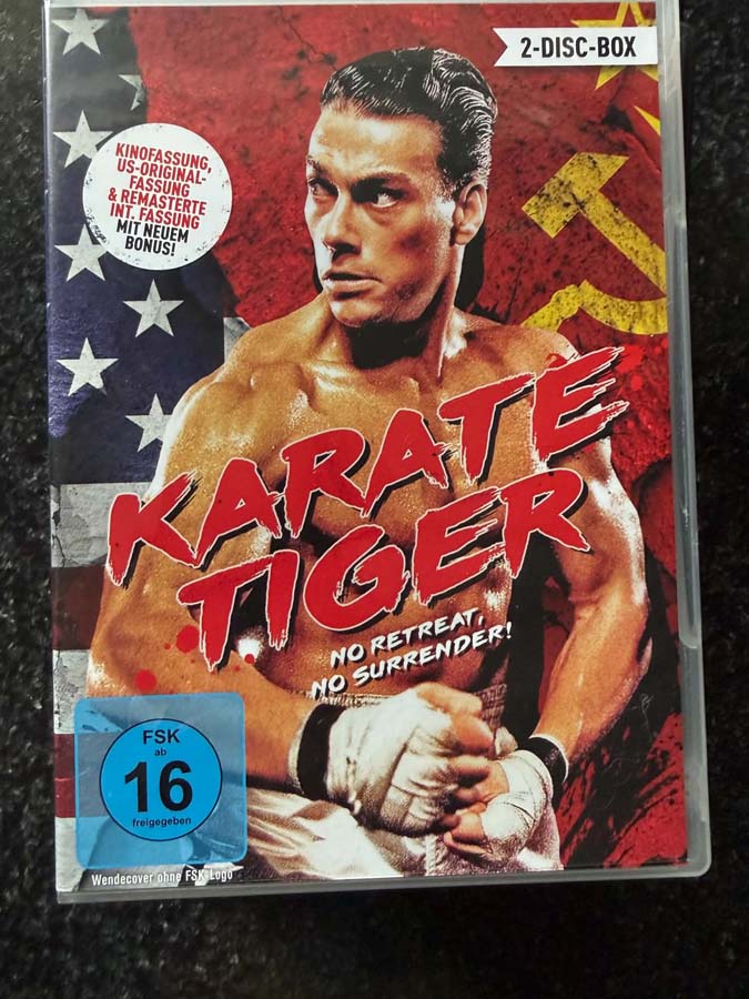 dvd pal –  No Retreat, No Surrender (1985) karate tiger