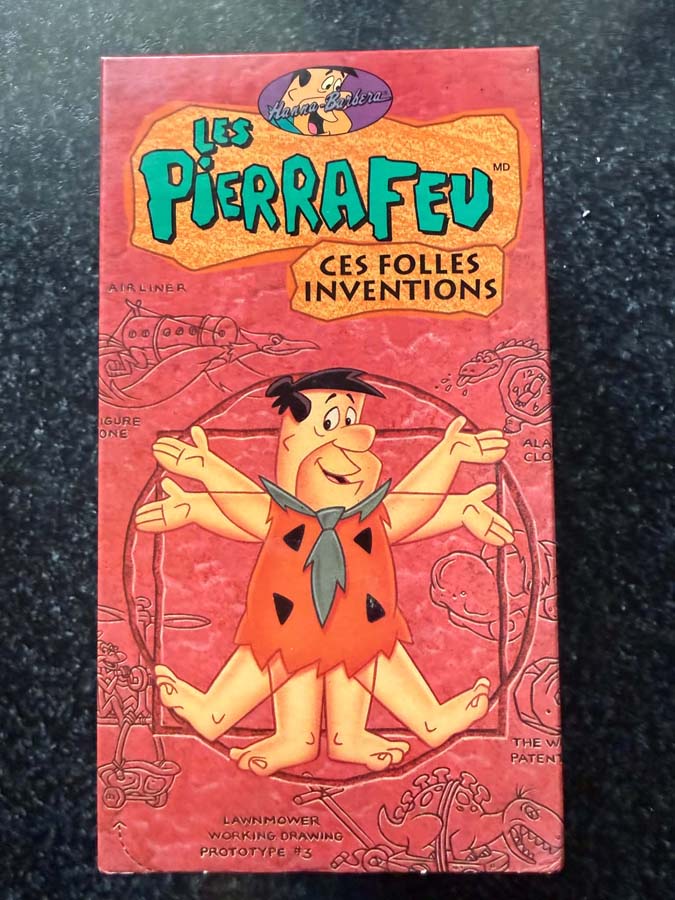 vhs – les pierrafeu : ces folles inventions
