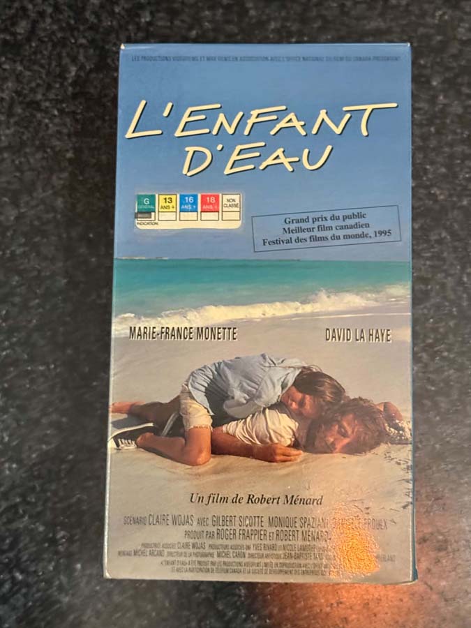 vhs – l’enfant d’eau (1995)