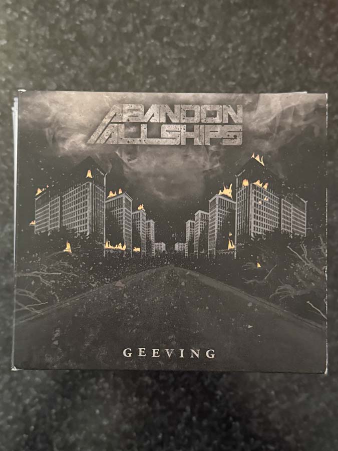 cd – Abandon All Ships : geeving (2010)