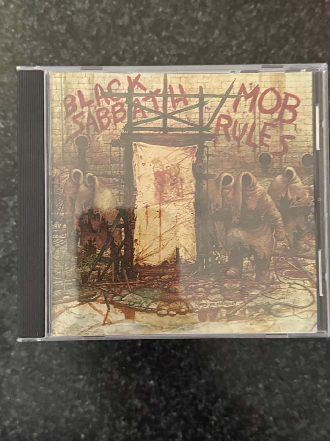 cd – Black Sabbath : mob Rules (1981)