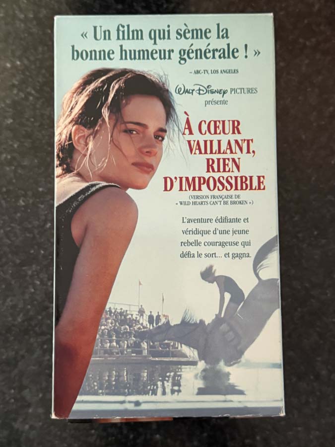 vhs – a coeur vaillant rien d’impossible (1991)