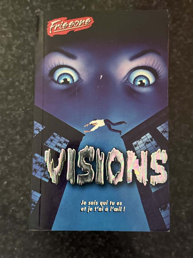 book – frissons : visions ( no 70)