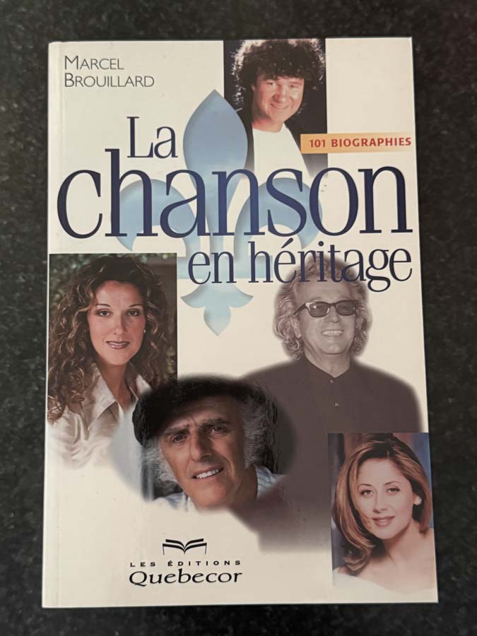 book – La chanson en héritage (1999)