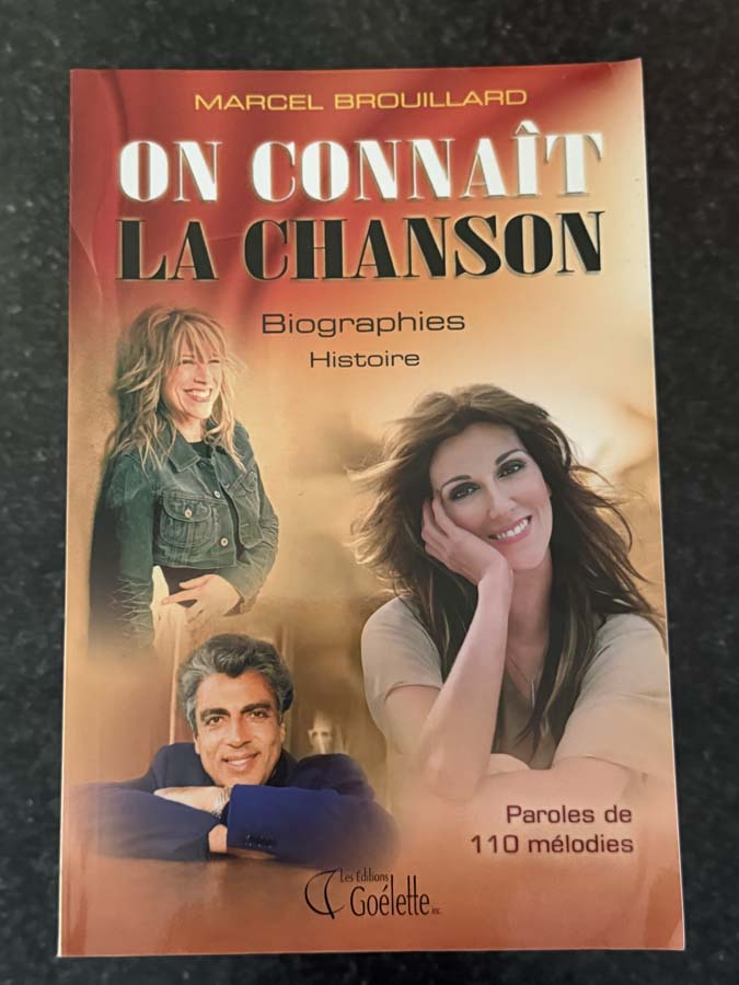 book – on connait la chanson (marcel bouillard)