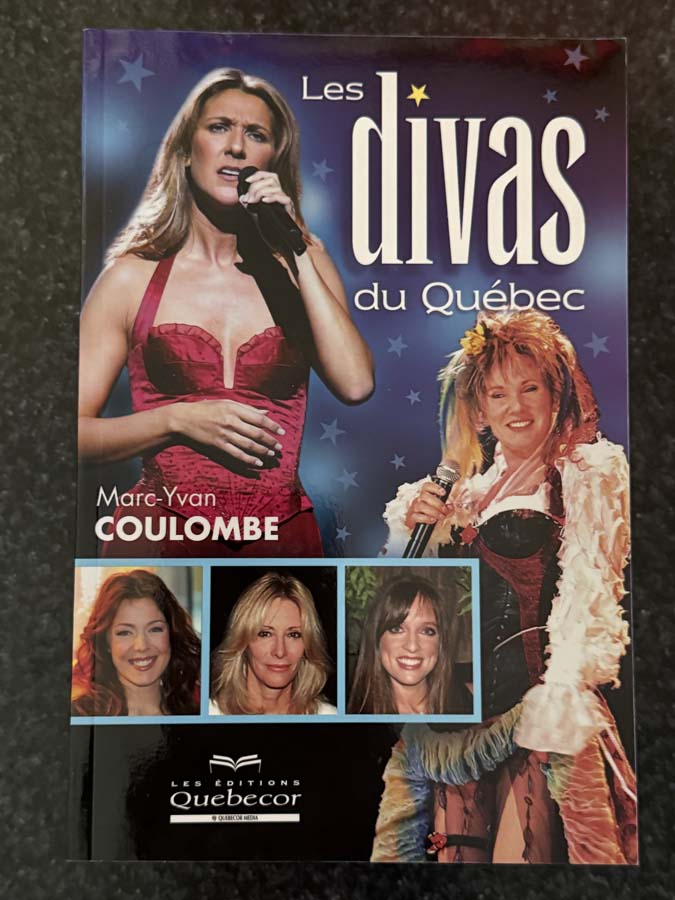 book – les divas du quebec (1990)
