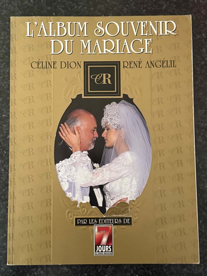 book – Céline Dion Album souvenir Mariage (1994)