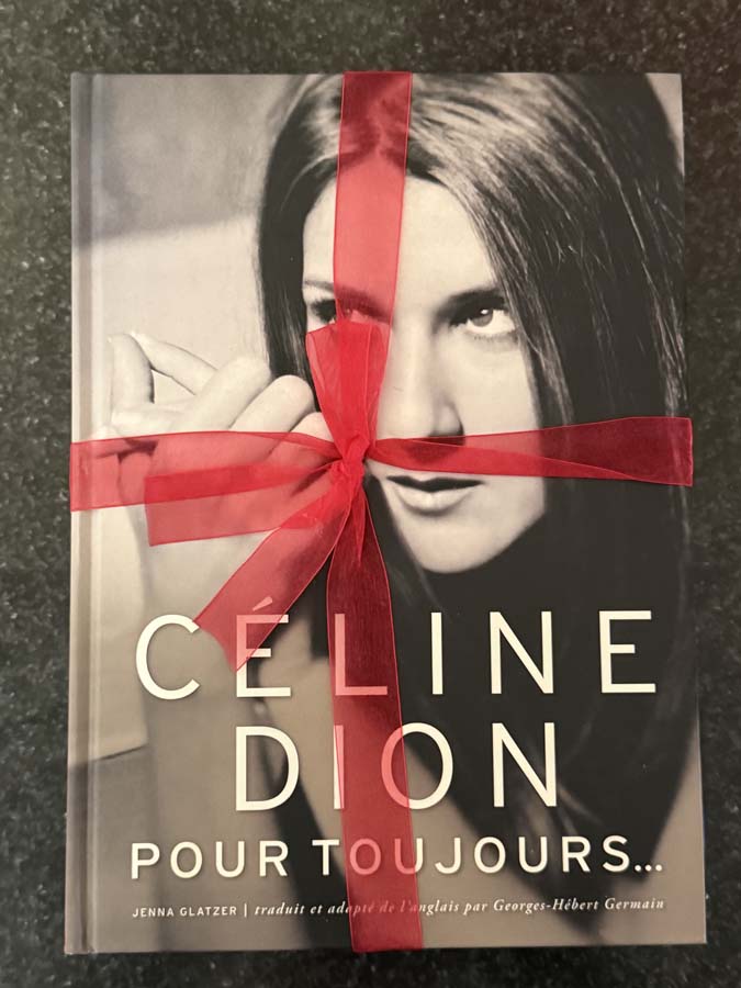 book – celine dion , pour toujours…