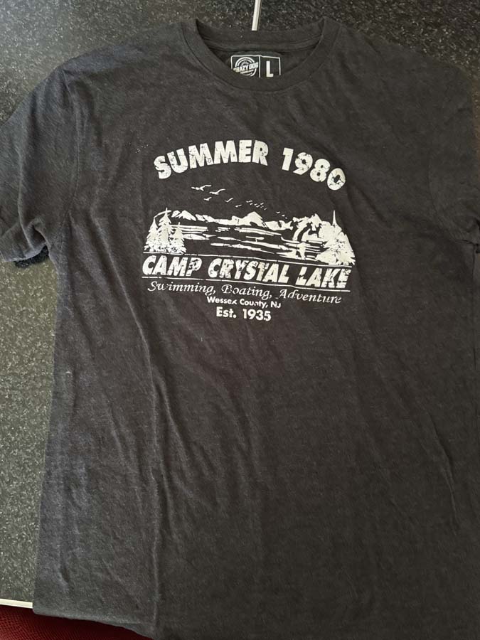 t shirt – Camp Crystal Lake Summer 1980