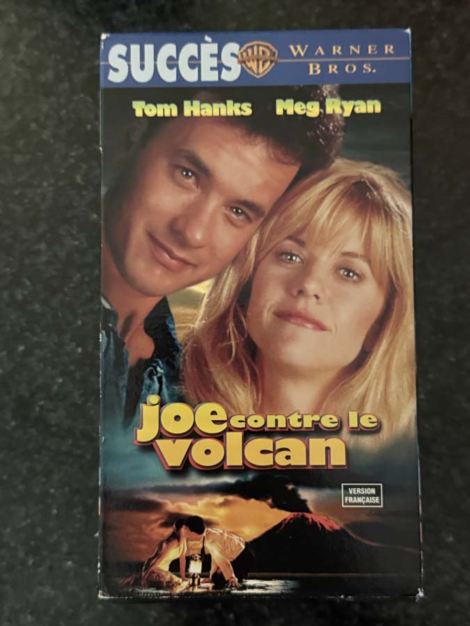 vhs – joe contre le volcan (1990)