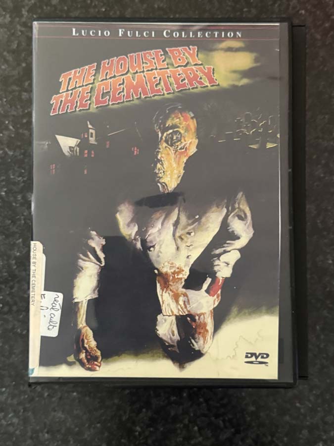 dvd – The House by the Cemetery (1981)