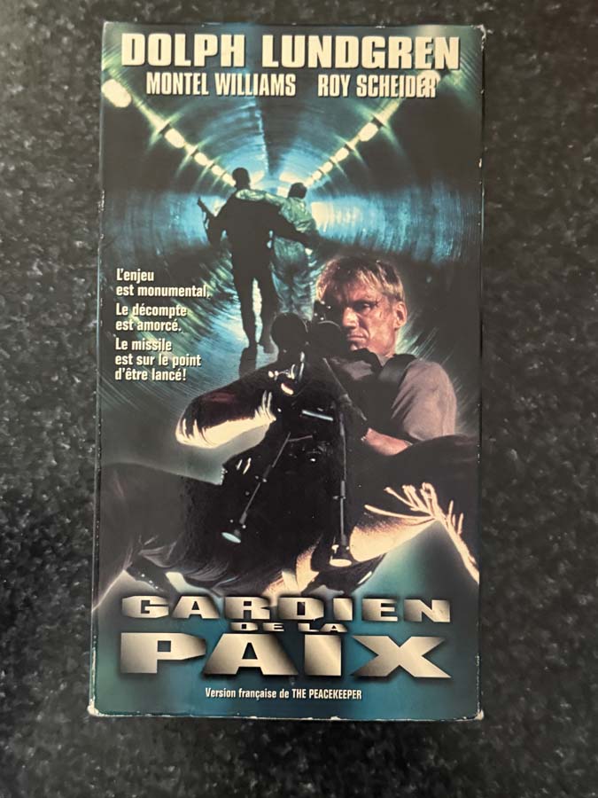 vhs – gardien de la paix  (1997)