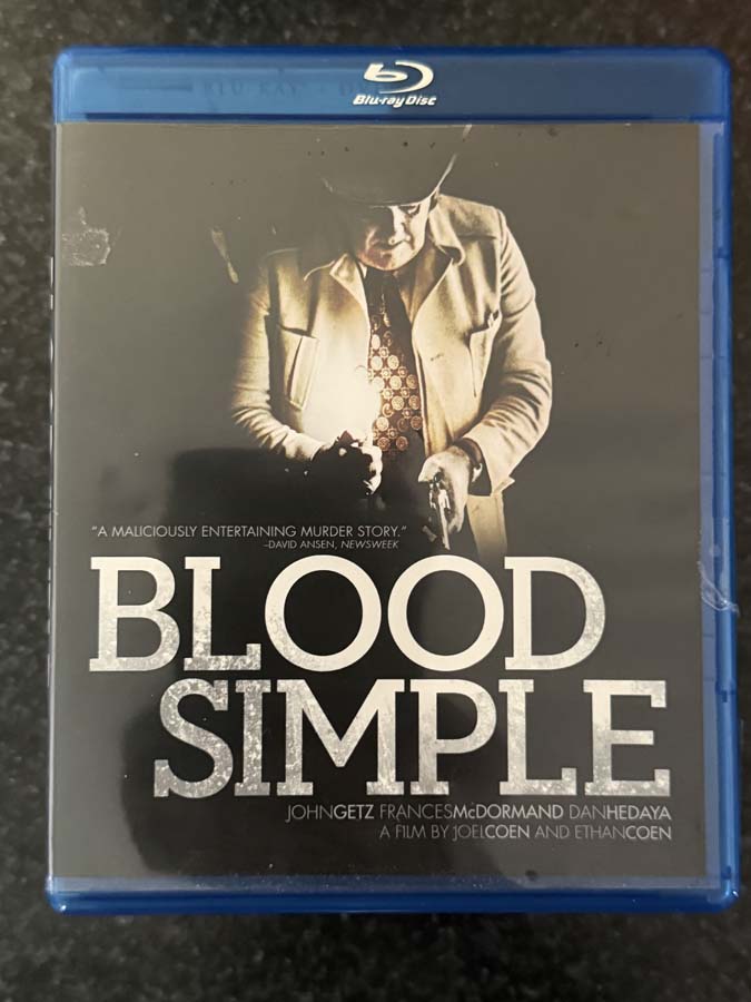 bluray – blood simple (1984)