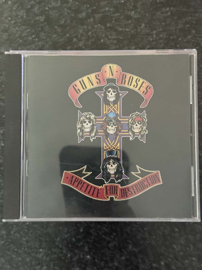 cd – Guns N’ Roses : Appetite For Destruction (1987)
