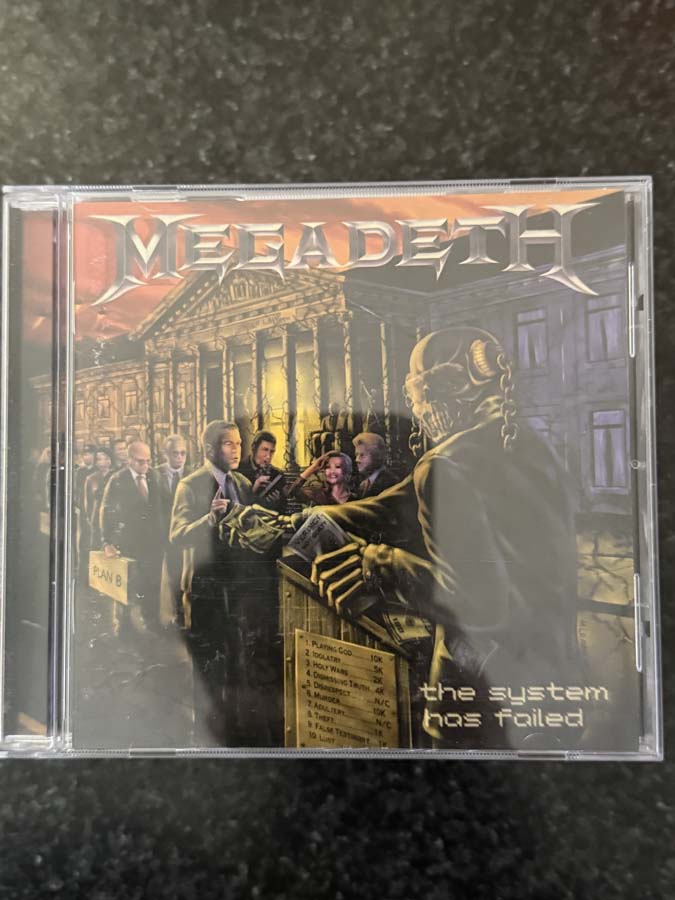 cd – Megadeth : The System Has Failed (2004)