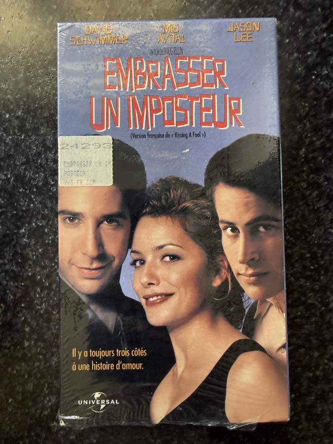 vhs- Embrasser un imposteur (1998)