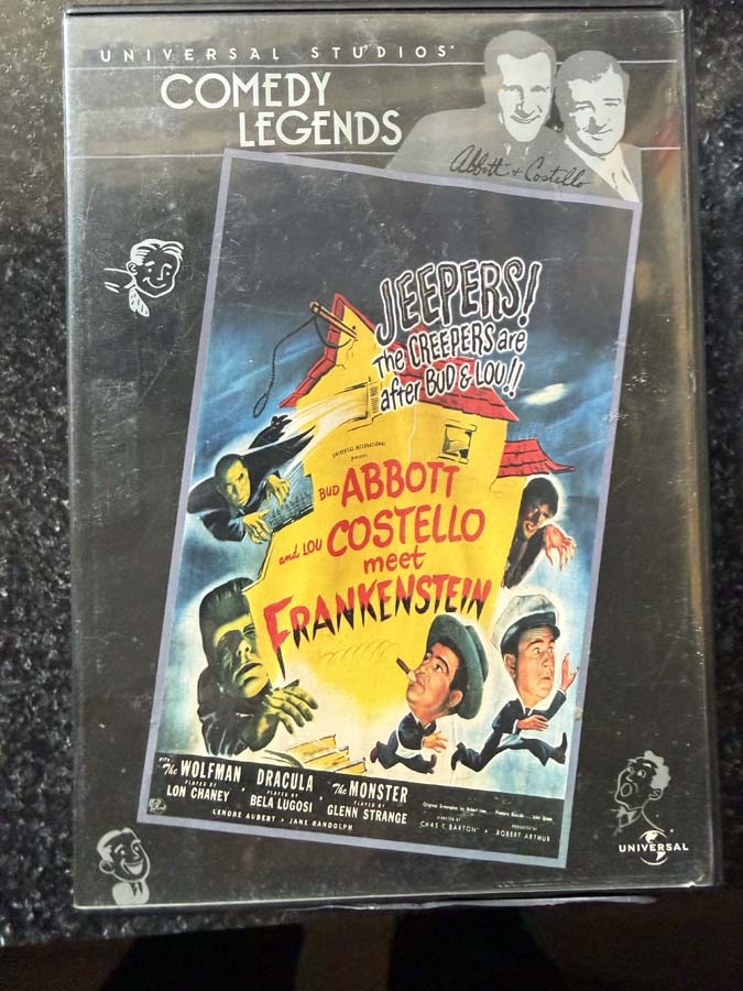 dvd – Abbott And Costello Meet Frankenstein (1948)