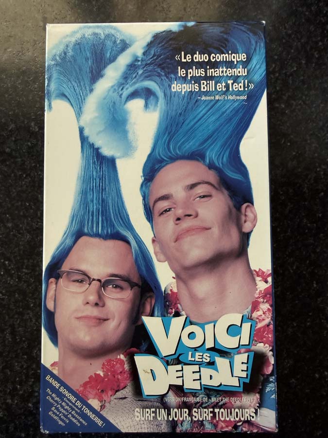 vhs – voici les deedles (1998)