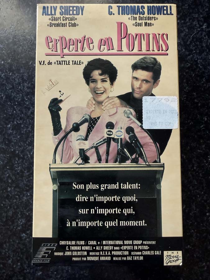 vhs – experte en potins (1992)