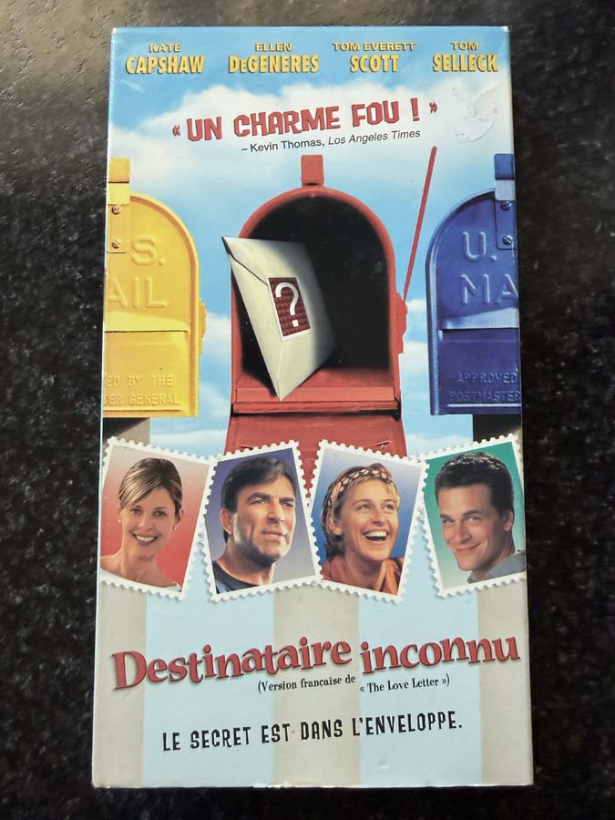 vhs – destinataire inconnu (1999)