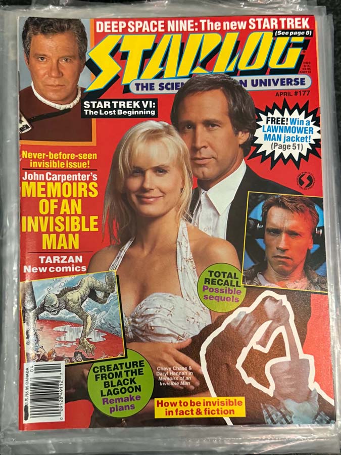 magazine – starlog #177 (1992)