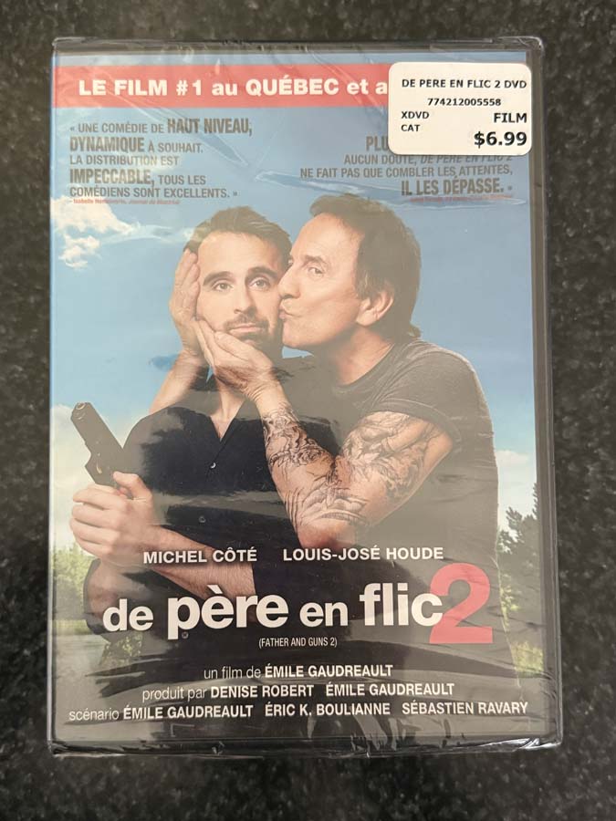 dvd – de père en flic 2 (2017) new seal