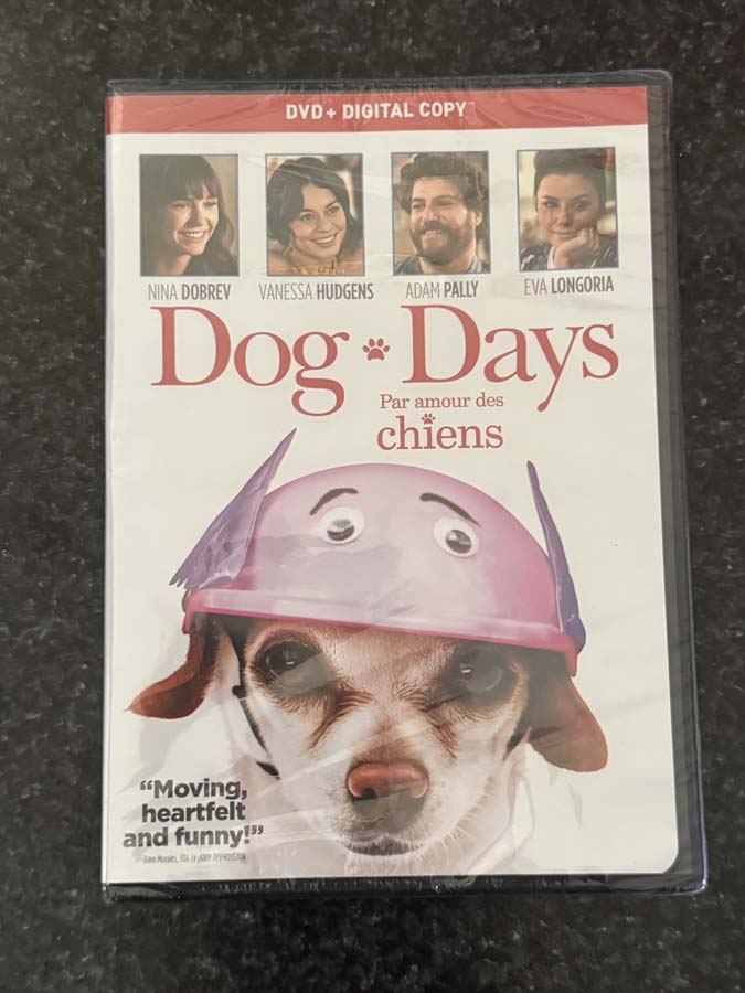 dvd – dog days (2018) new seal