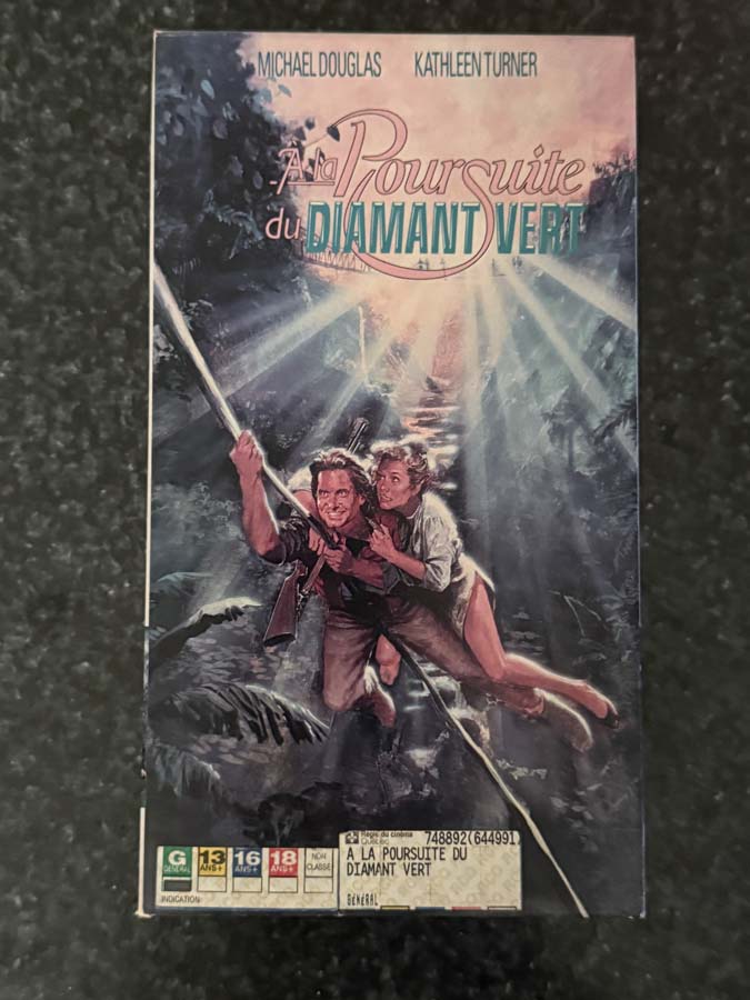 vhs – a la poursuite du diamant vert (1984)