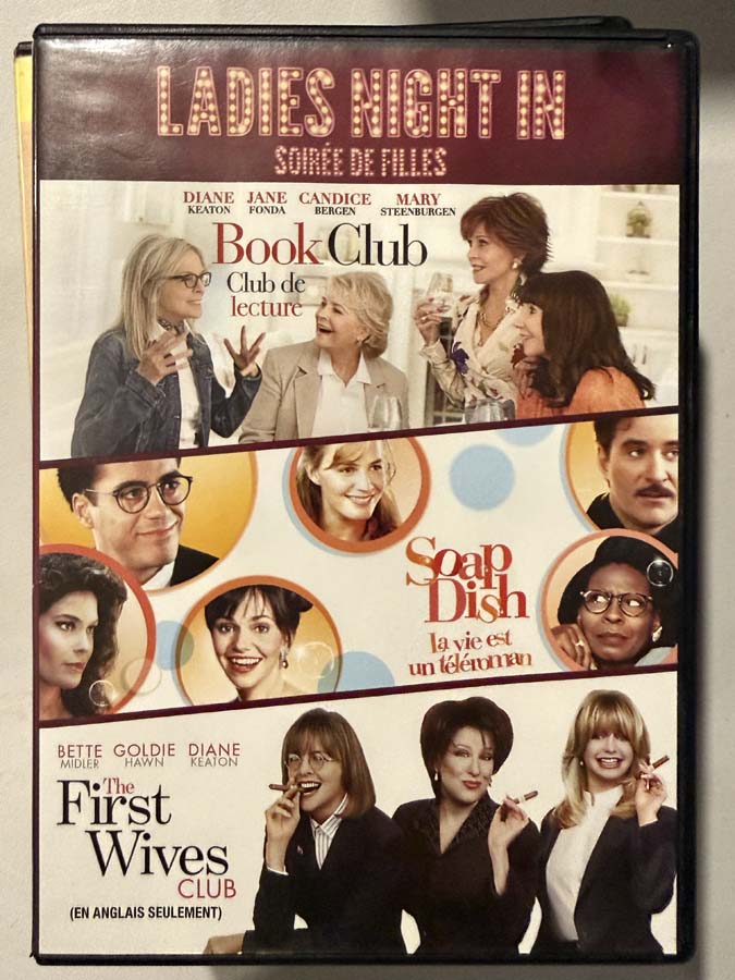 dvd – Book Club/ Soap Dish & First Wives Club