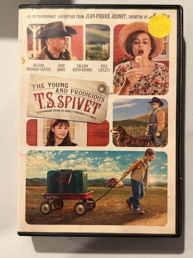 dvd – The Young and Prodigious T S Spivet (2013)